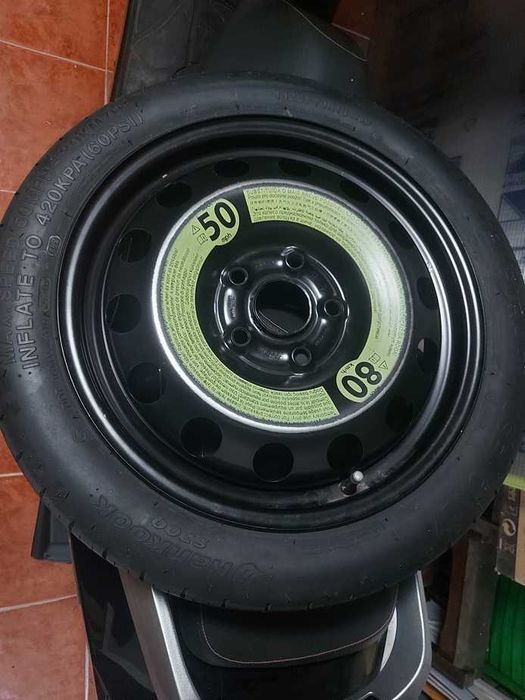 Jante com Pneu Suplente para grupo VW, Jante 16