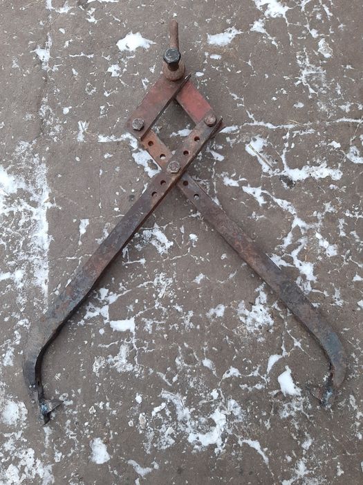 Виготовляю захвати для дров