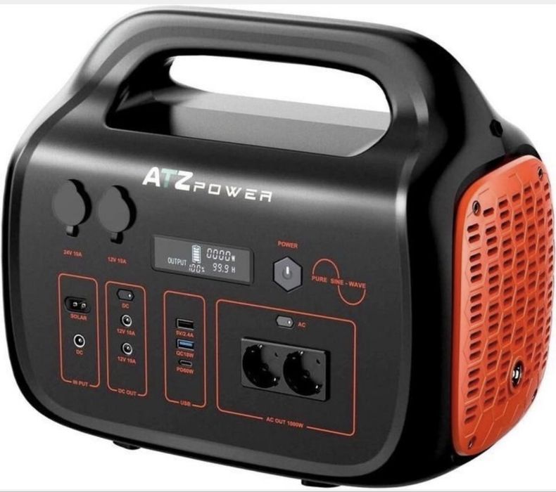Портативна зарядна станція ATZ 1000w