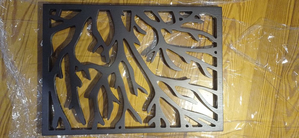 Piękny obraz ażurowy 3-częściowy ze sklejki.