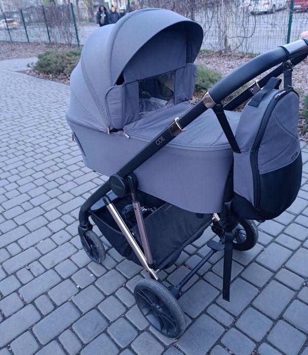 Продам універсальний візочок 2в1 El Camino COIL ME 1190 Asphalt Gray