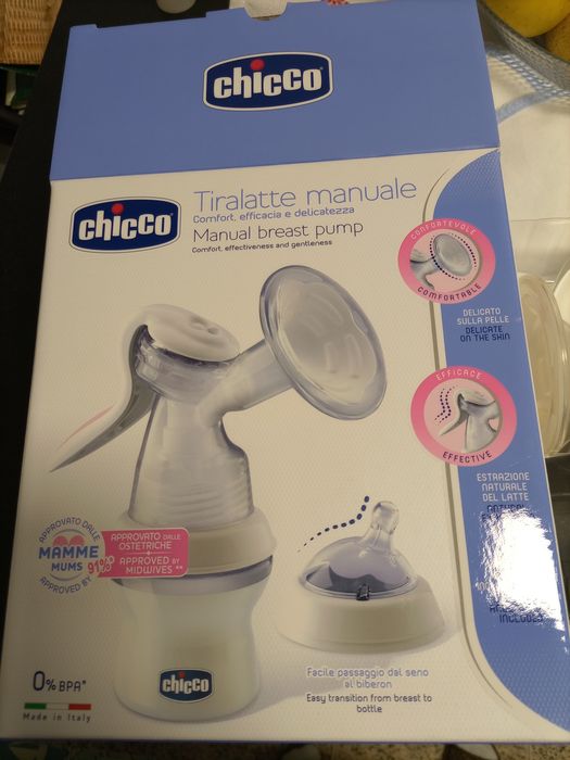 Extractor de Leite Manual Natural Feeling Chicco435257618434641921