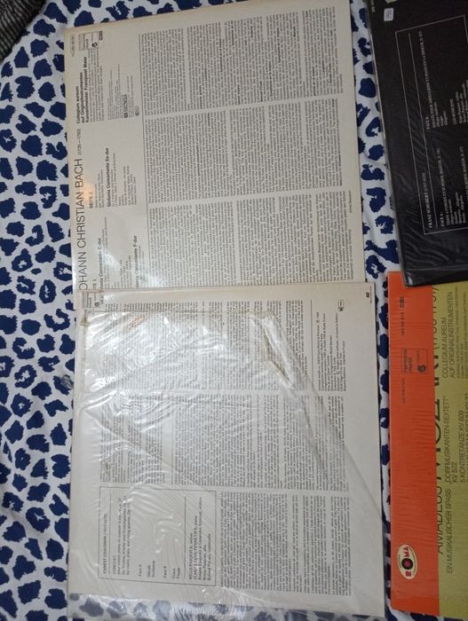 5 DISCOS Vinil musica clássica Harmonia Mundia - Como novos!