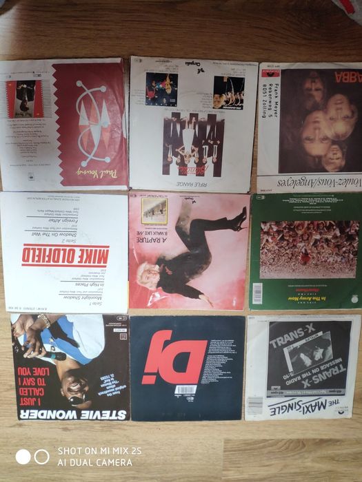 36 singli (dance,pop,rock) winyl