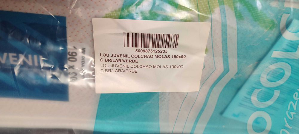 Cama de ferro e Colchão