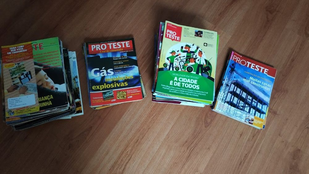 PRO TESTE, Dinheiro & Direitos e Teste Saúde - 246 revistas