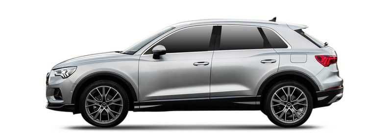 Bagażnik dachowy Audi Q3 od 2019 do 2025 SUV bazowy belki dach Relingi