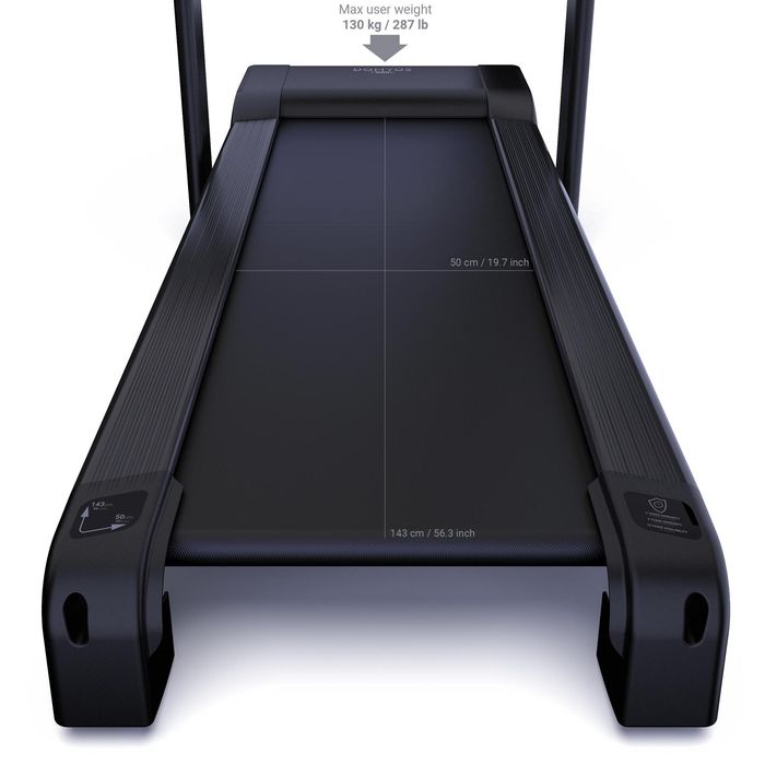 Passadeira de Corrida Domyos T900C Conectada, 18 km/h, 50x143 cm