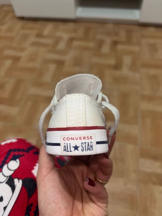 All star branco bebe