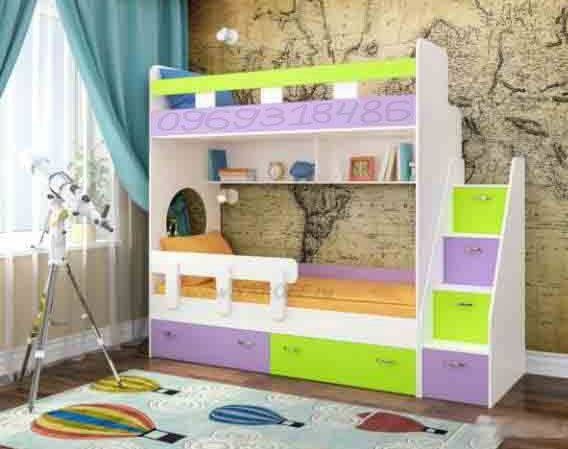 Двухъярусная кровать чердак