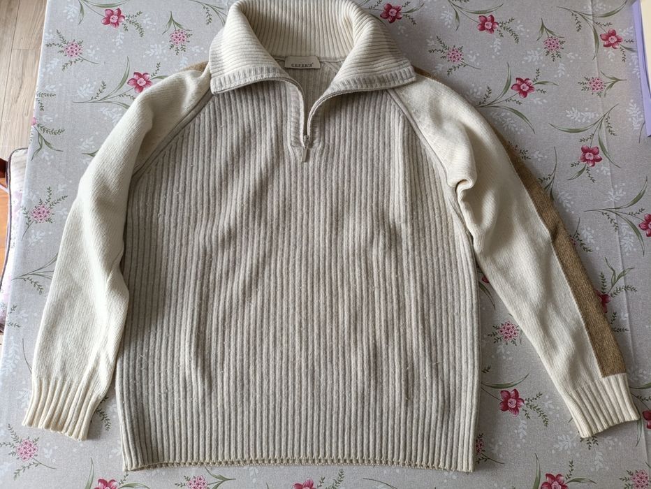 Sweter męski wełniany