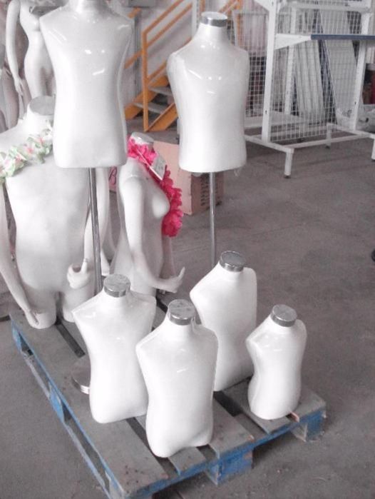 Manequins, bustos e expositores