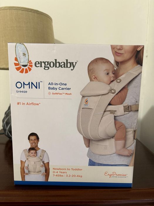 Porta-Bebés Ergobaby Adapt Soft Flex Mesh Natural Beige