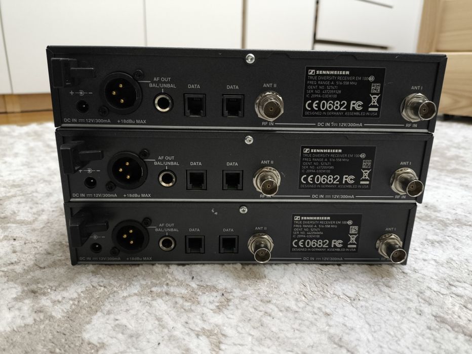 Ресівер Sennheiser G2 EM 100 та G3 EM 100