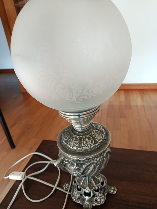 Candeeiro em estanho