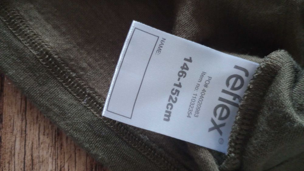 Bluzka merino 146 152 Reflex khaki