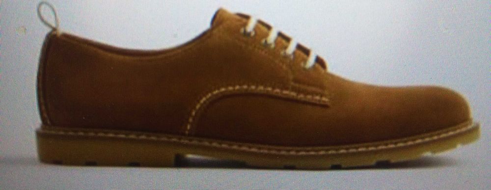 Beżowe skórzane męskie buty ZARA, nr 45, 28,9 cm