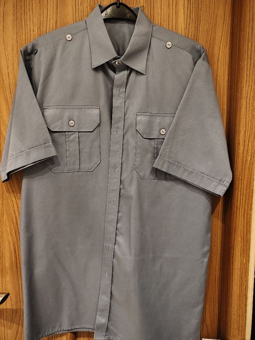 Koszula stalowa oficerska krótki rękaw