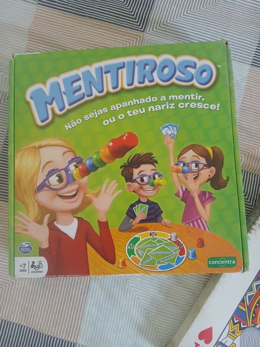 Jogo de Tabuleiro Mentiroso Concentra