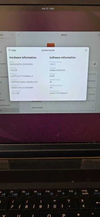 Portátil Gaming Clevo P670RE 17,3" | i7 | GTX 970M | 16GB | SSD 512GB