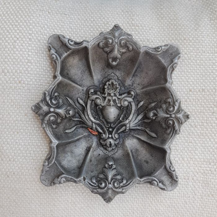 Cinzeiro metal vintage coleção