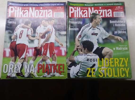 Tygodnik PIŁKA NOŻNA rocznik 2007 - 38 szt. nr 13-49 i 51-52
