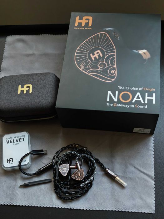 Hercules Audio Noah słuchawki przewodowe dokanałowe IEM