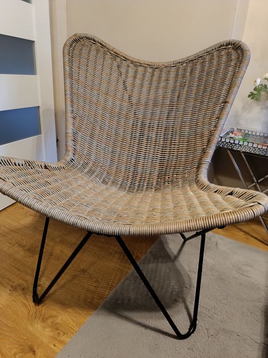 Fotel wypoczynkowy -technorattan Jysk