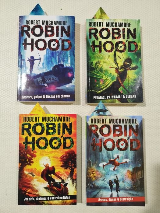 Livros Robin Hood de Robert Muchamore