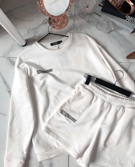 Стильний костюм шорти + кофта