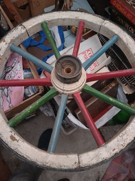 Roda de carroça - galera