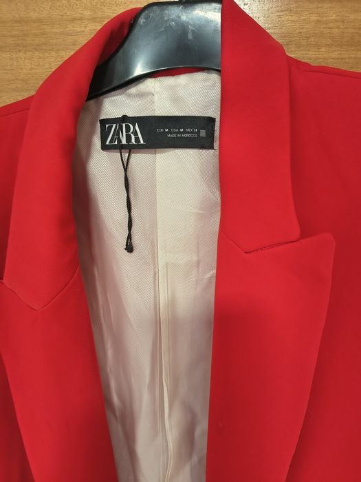 Blazer vermelho Zara