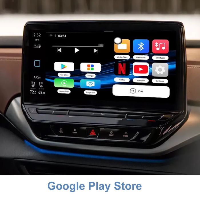 Wizcar M2 - бездротовий CarPlay та AndroidAuto