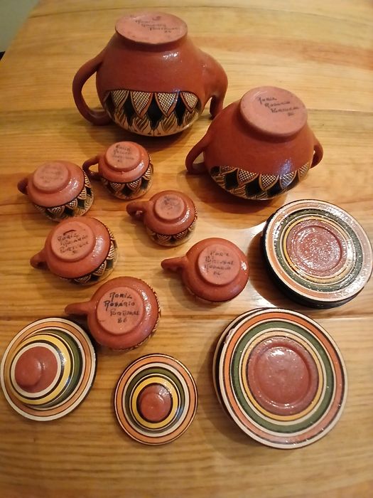 Serviço Café Pintado à Mão