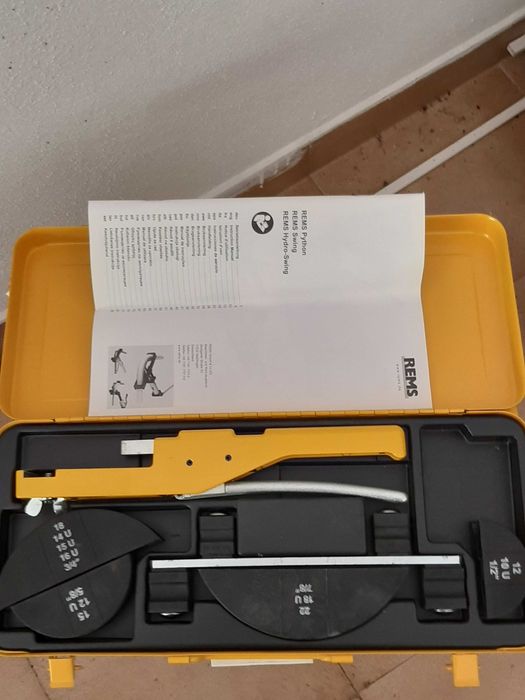 Maquina de virar tubo REMS