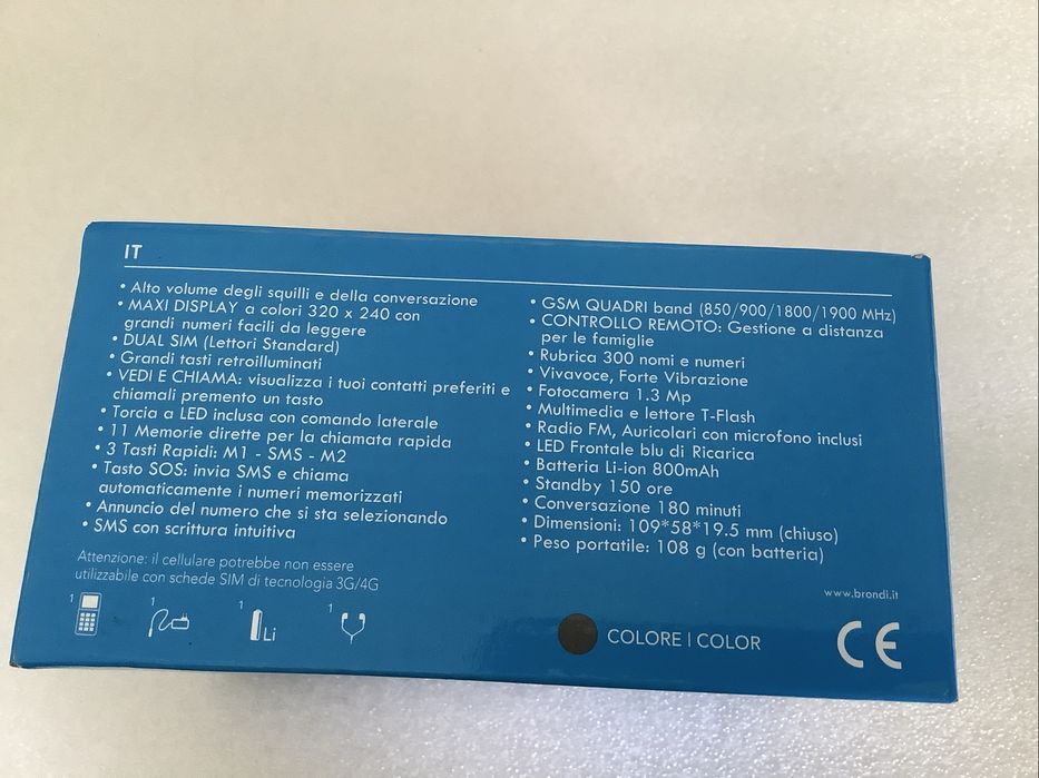 Telemovel Brondi Amico N UNO