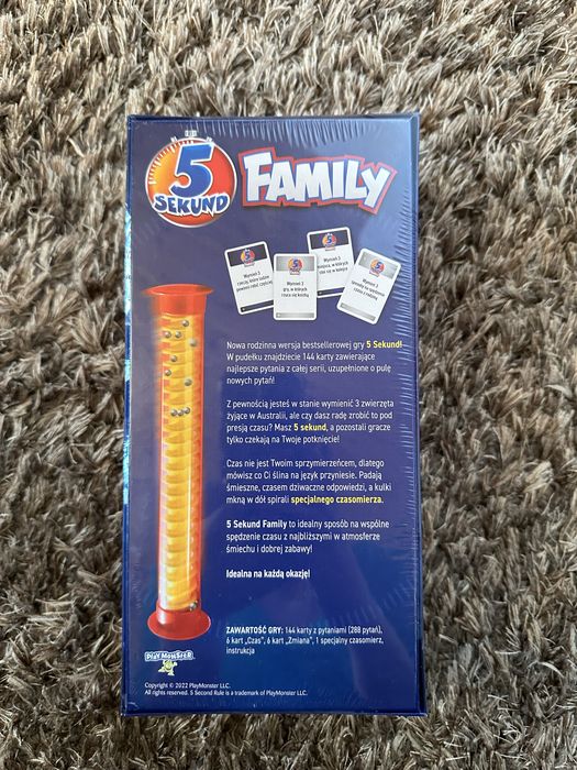 Nowa gra 5 Sekund Family 6+ Firmy Trefl