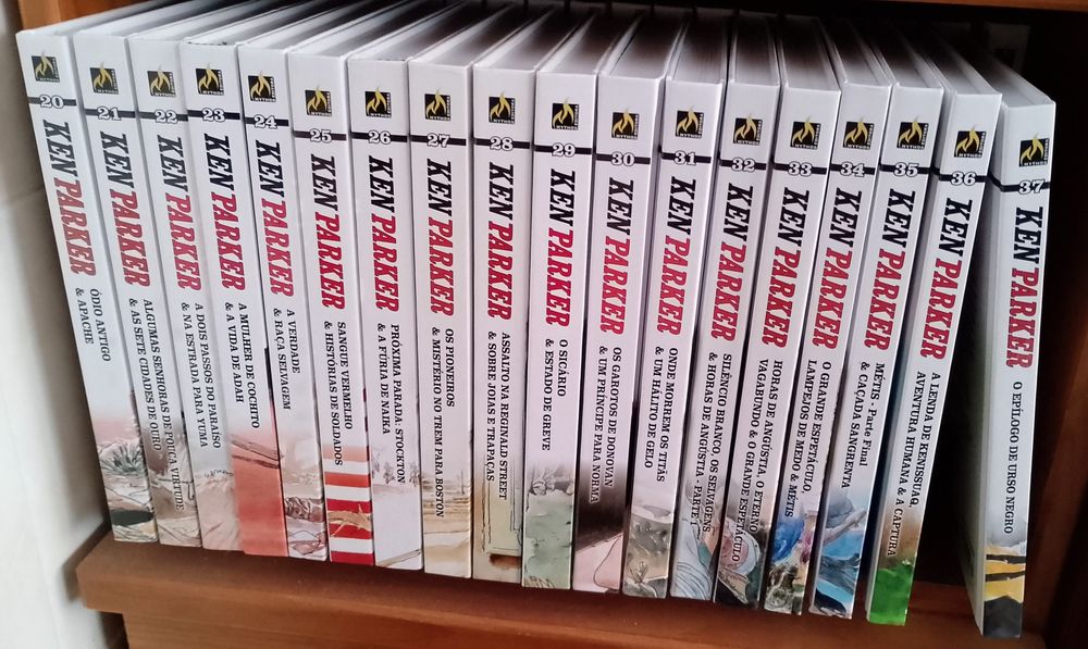Ken Parker (Mythos), 37 Volumes, Histórias Completas