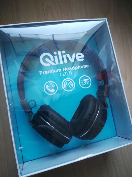 Słuchawki przewodowe Qilive / nowe / zamknięte