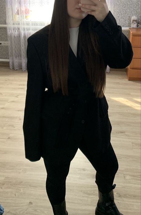 Піджак-пальто з поясем