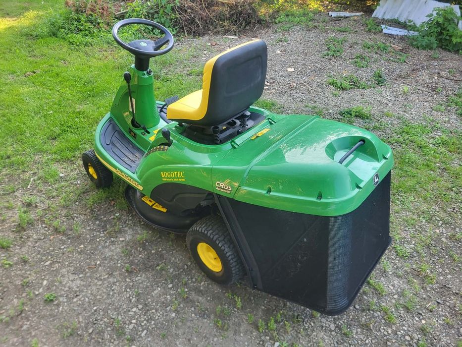 TraktorTraktorek kosiarka John Deere CR125 Briggs 13.5KM hydro !