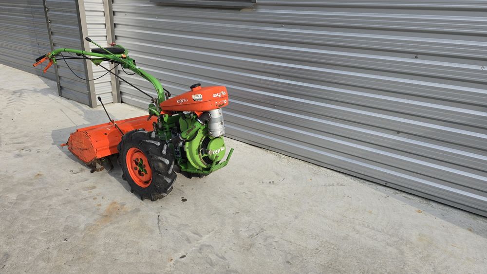 Traktorek agria 3400 glebogryzarka.