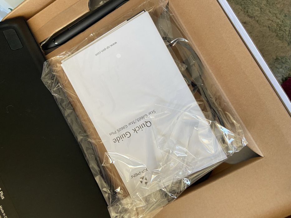 Xp-pen star g960s plus графічний планшет графический