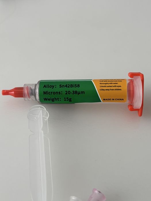 Seringa de solda 15g