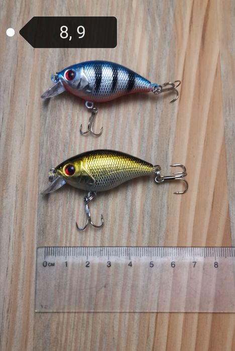 Воблер, блесна, приманка на хижака, приманка на щуку, віброхвіст