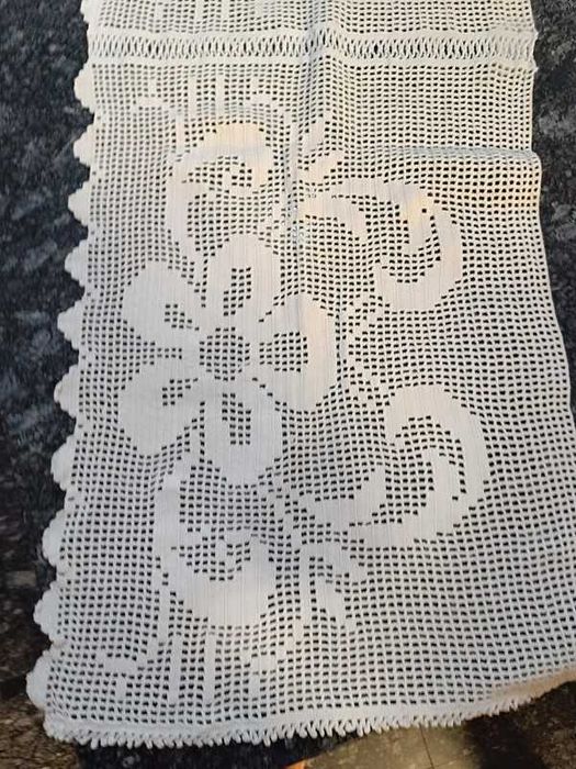 Conjunto Naperons para móvel - crochê