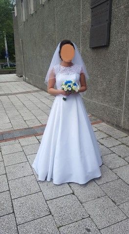 Sprzedam piękną suknię ślubną typu princess