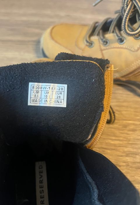 Buty zimowe dla chłopca