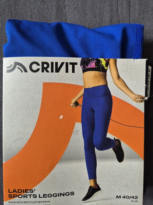 Crivit nowe legginsy damskie M 40/42