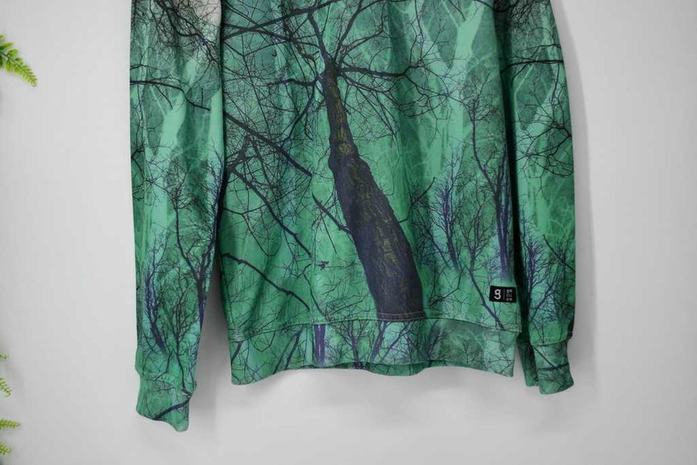 Bluza z  nadrukiem drzew Gallice L